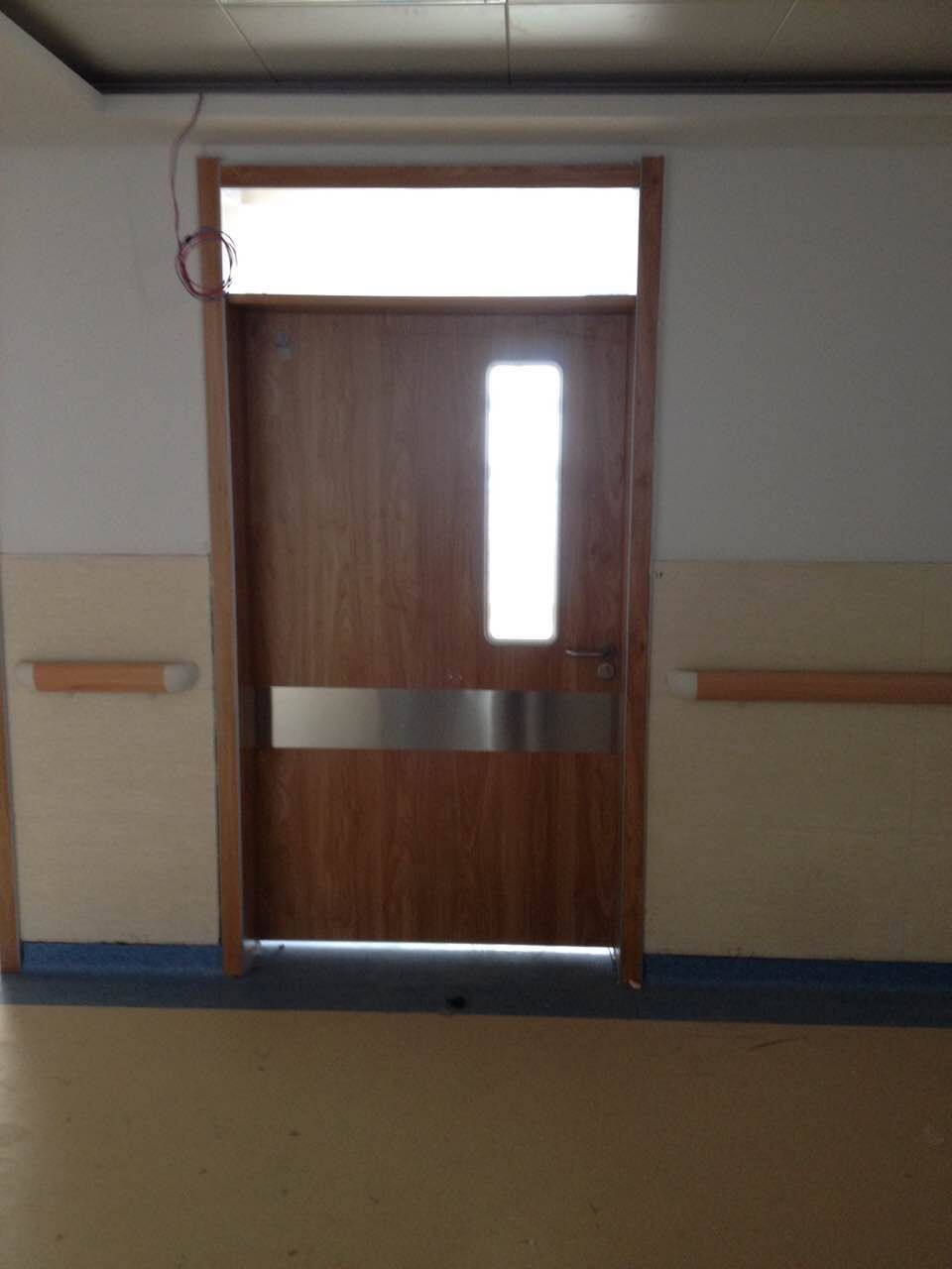 豪森醫院專用木質防火門,醫院專用防火抗菌板門